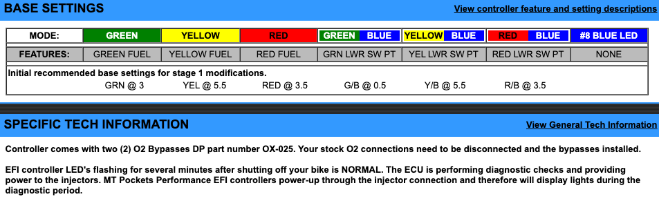 EJK Tuning Kit Fuel Controller Victory Octane 2017