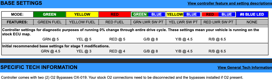 EJK Tuning Kit Fuel Controller Kawasaki ZX 10R 2006-2007