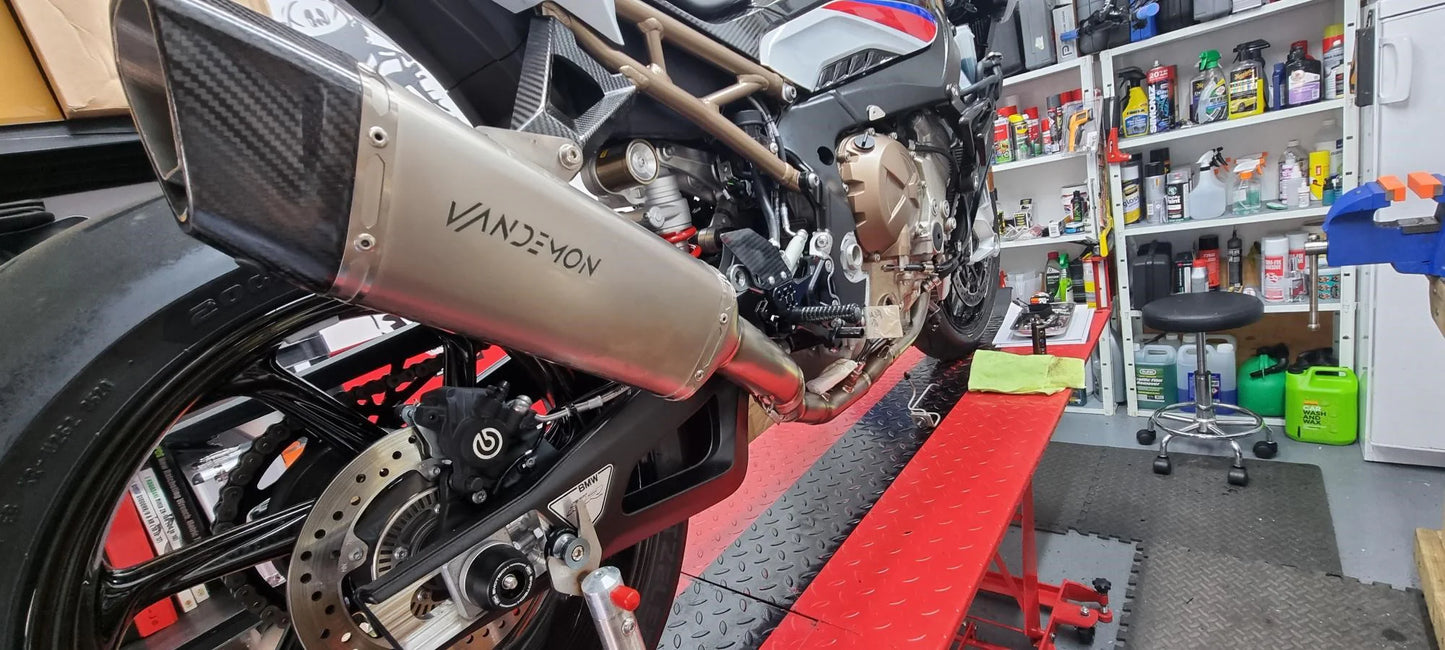 Vandemon Titanium Exhaust System BMW S1000R, S1000RR & M1000R 2019 -2025 - Adventure Parts