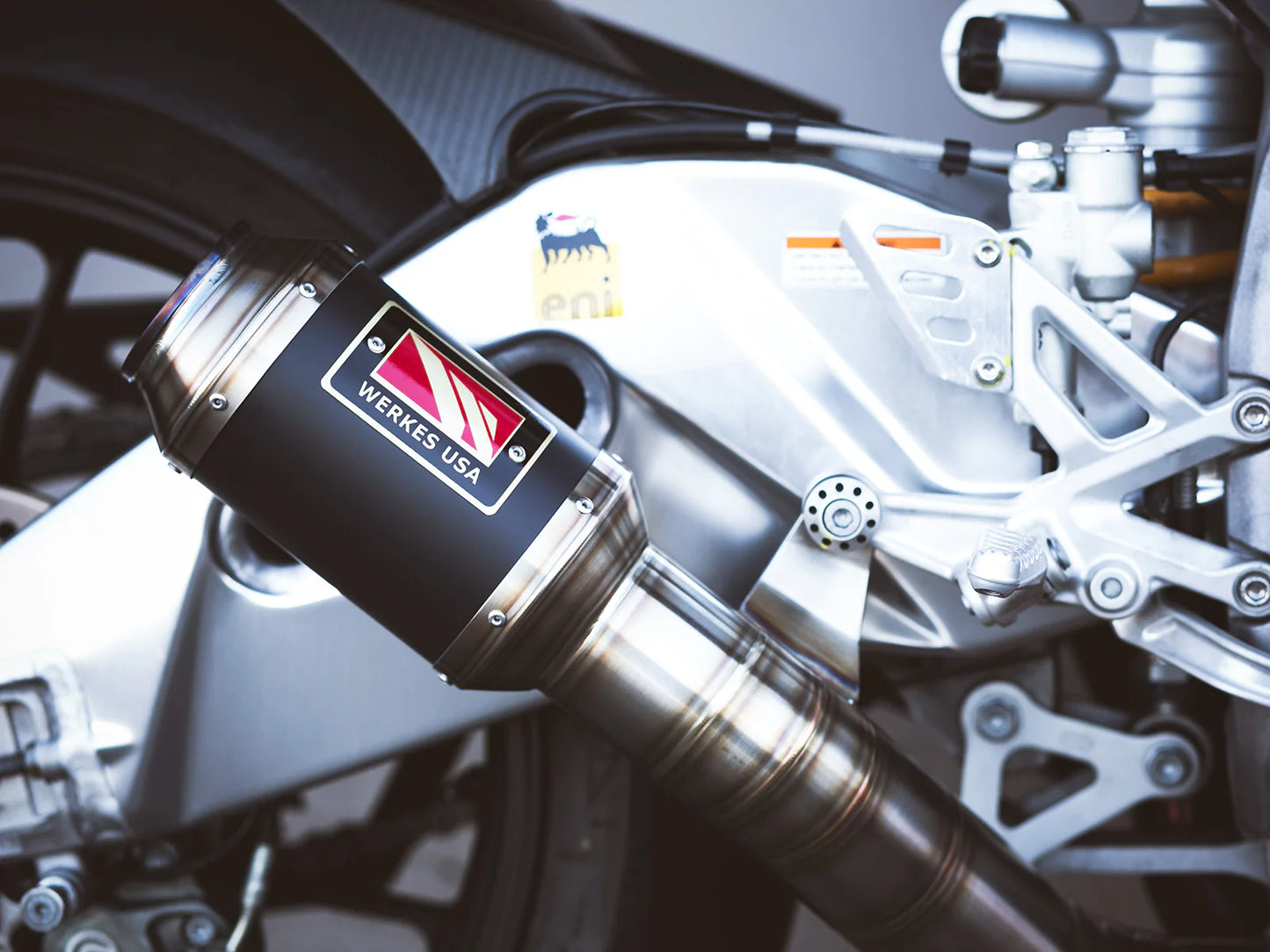 Competition Werkes Slip-On Exhaust Aprilia Tuono 2010-2015 - Adventure Parts