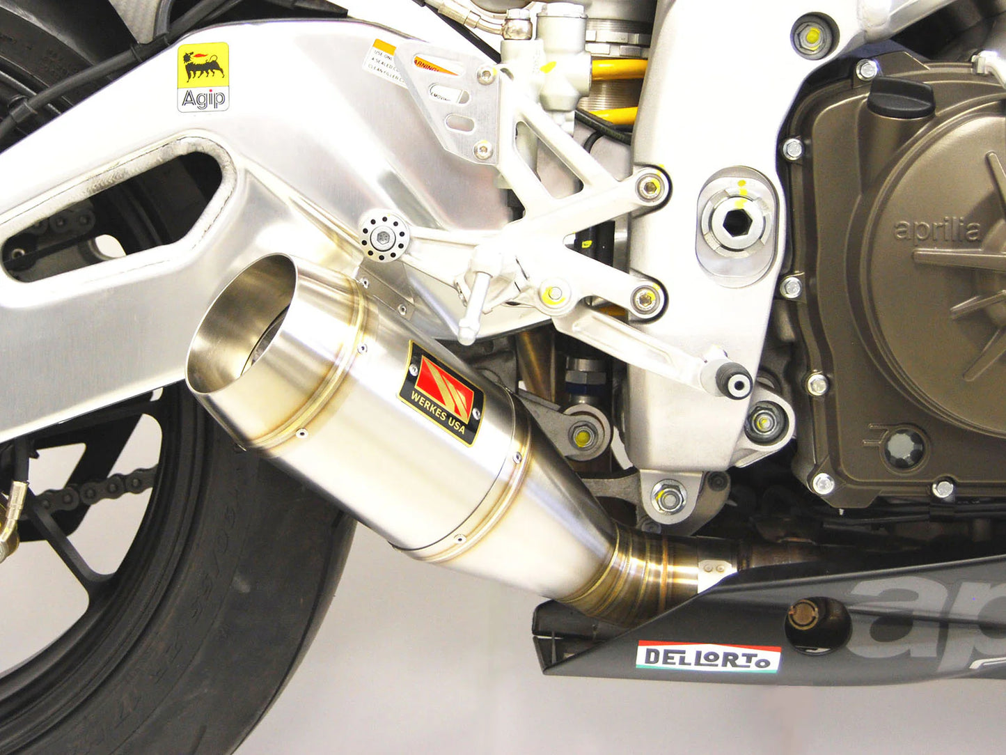 Competition Werkes Slip-On Exhaust Aprilia RSV4 2010-2015 - Adventure Parts