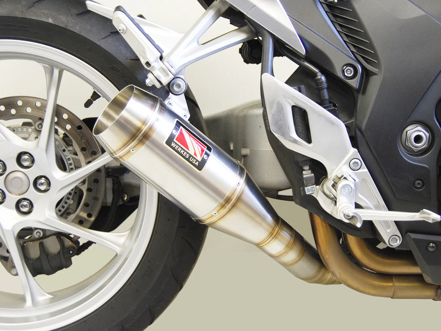 Competition Werkes Slip-On Exhaust Honda VFR1200 2010-2013 - Adventure Parts