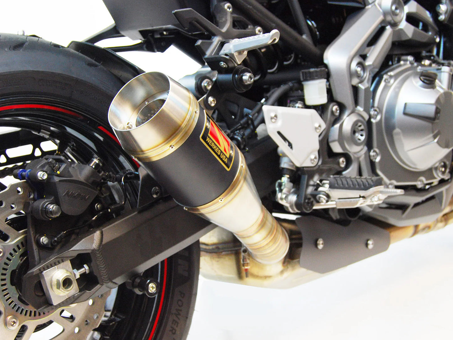Competition Werkes Slip-On Exhaust Kawasaki Z900 2017+ - Adventure Parts