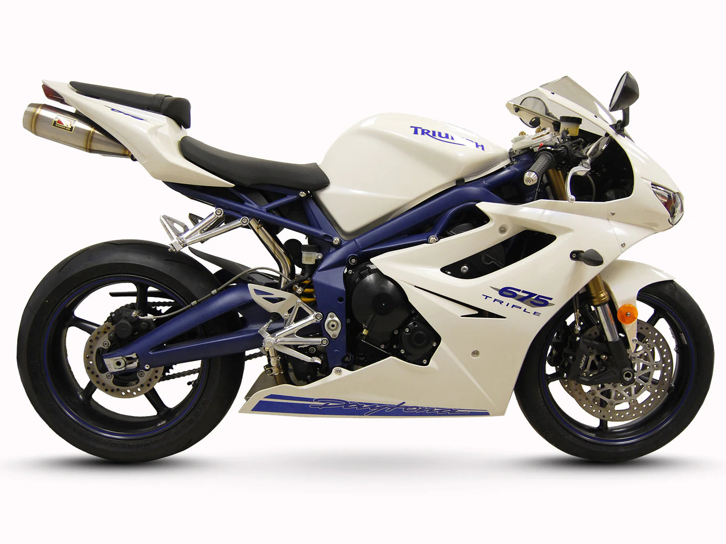 Competition Werkes Slip-On Exhaust Triumph Daytona 675/R 2006-2012 - Adventure Parts