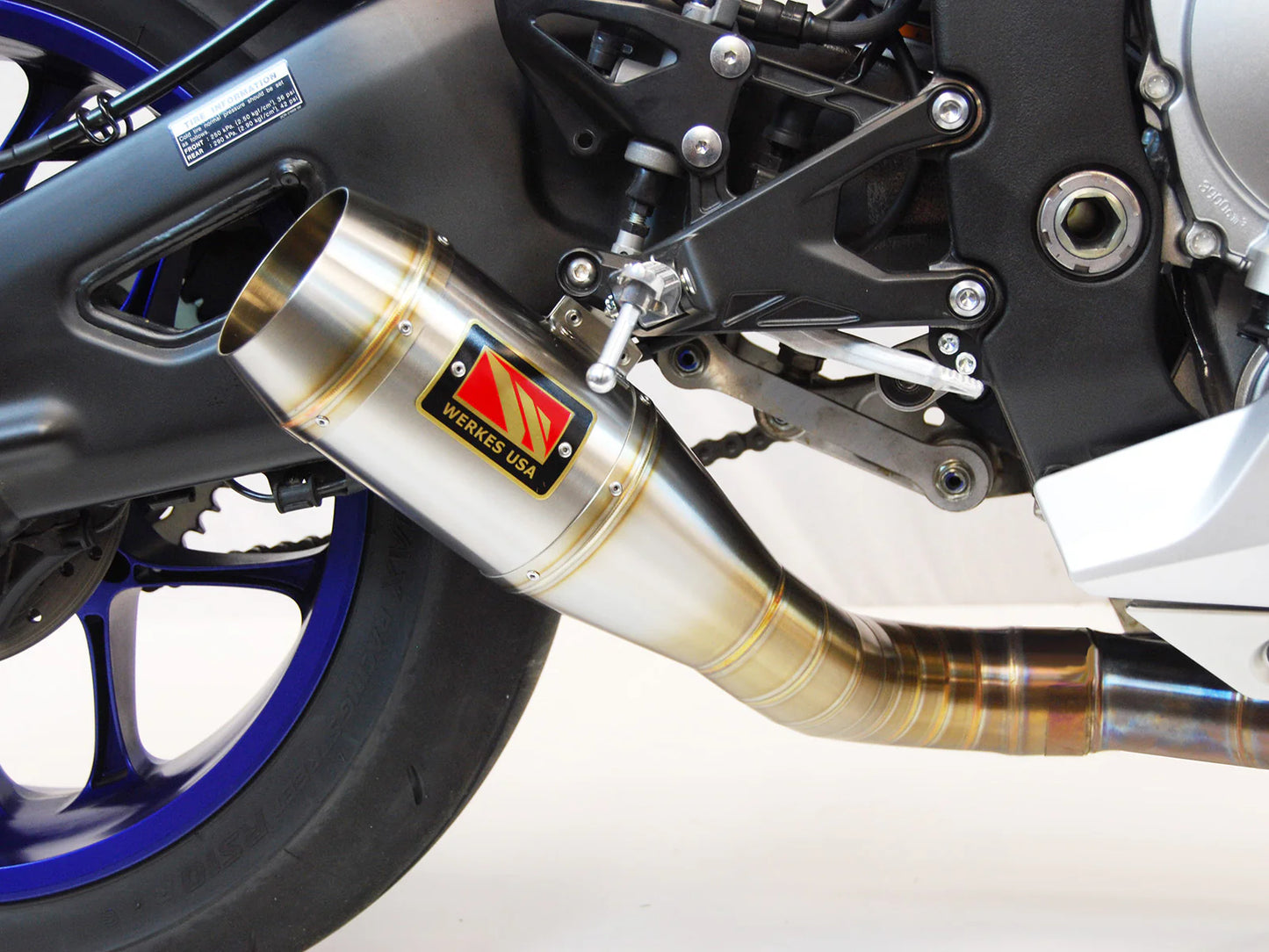 Competition Werkes Slip-On Exhaust Yamaha YZF R1 2015+ - Adventure Parts