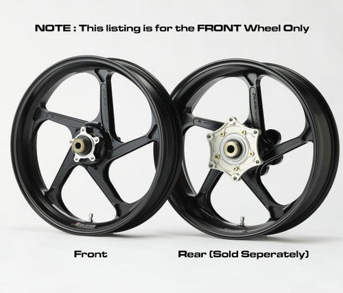 Galespeed Type-GP1S Front Wheel Black Yamaha MT-07 2015-2017 FZ-07 2015-2020