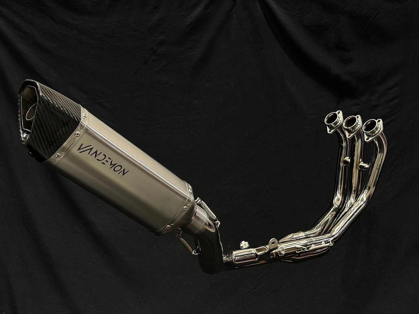 Vandemon Titanium Exhaust System Yamaha XSR900 2022-2025 - Adventure Parts