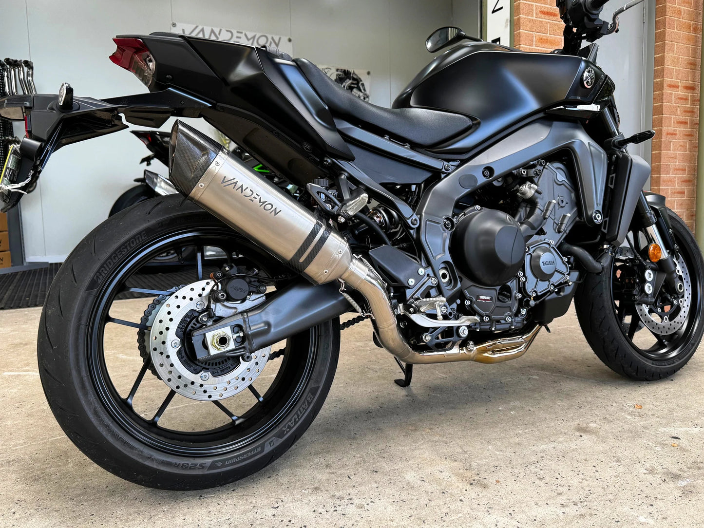 Vandemon Titanium Exhaust System Yamaha MT-09, FZ-09 2021-2025 - Adventure Parts