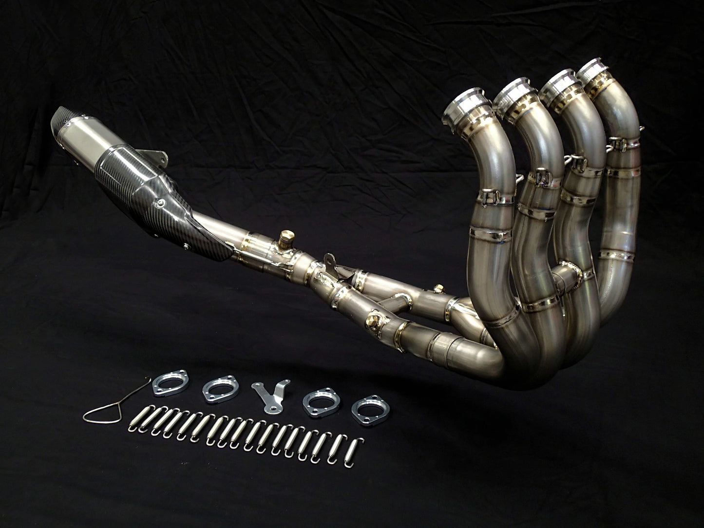 Vandemon Titanium Exhaust System Yamaha YZF-R1 & YZF-R1M 2015-2024 (DS17) - Adventure Parts