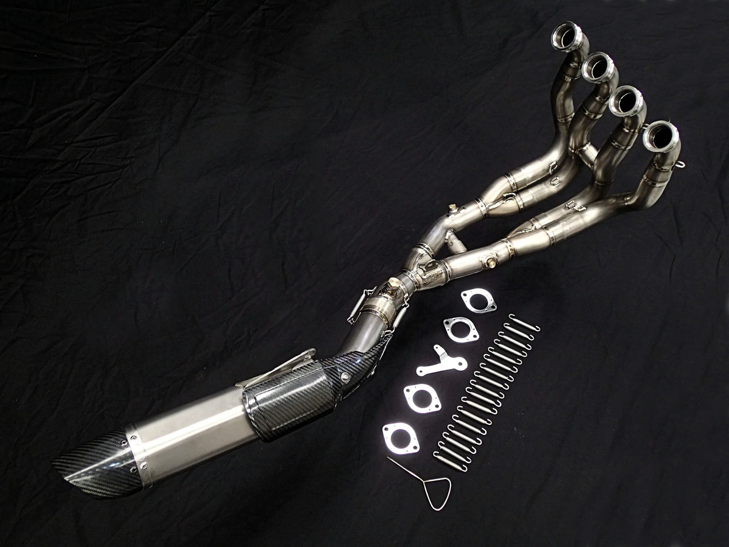 Vandemon Titanium Exhaust System Yamaha YZF-R1 & YZF-R1M 2015-2024 (DS17) - Adventure Parts