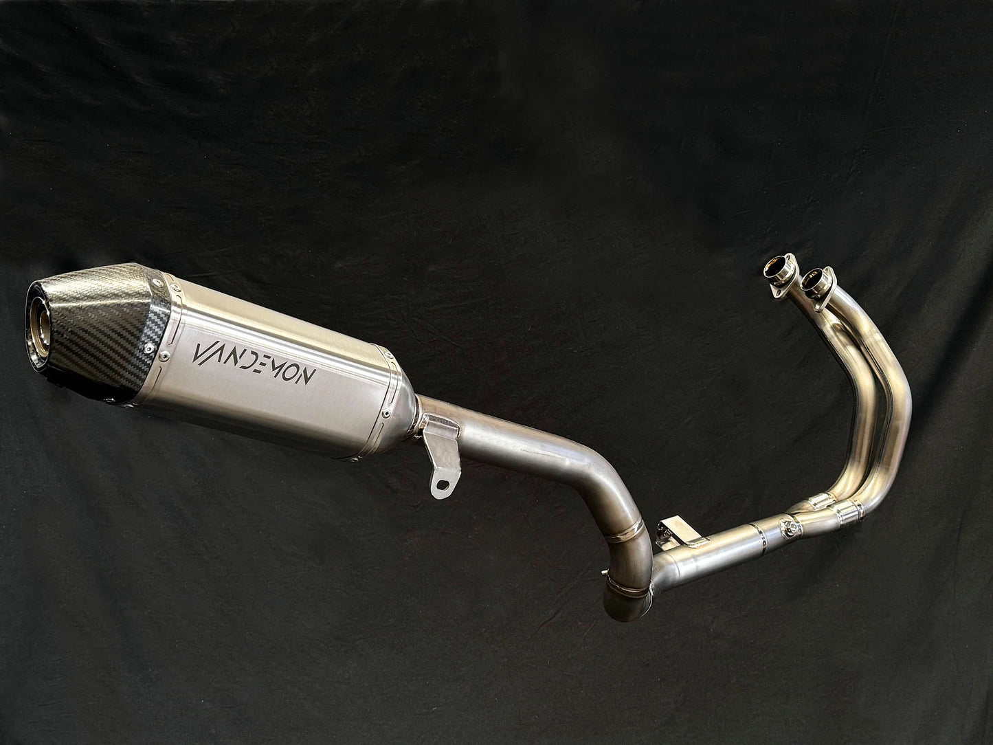 Vandemon Full Titanium Exhaust System Yamaha Tenere 700 Adventure 2019-2025