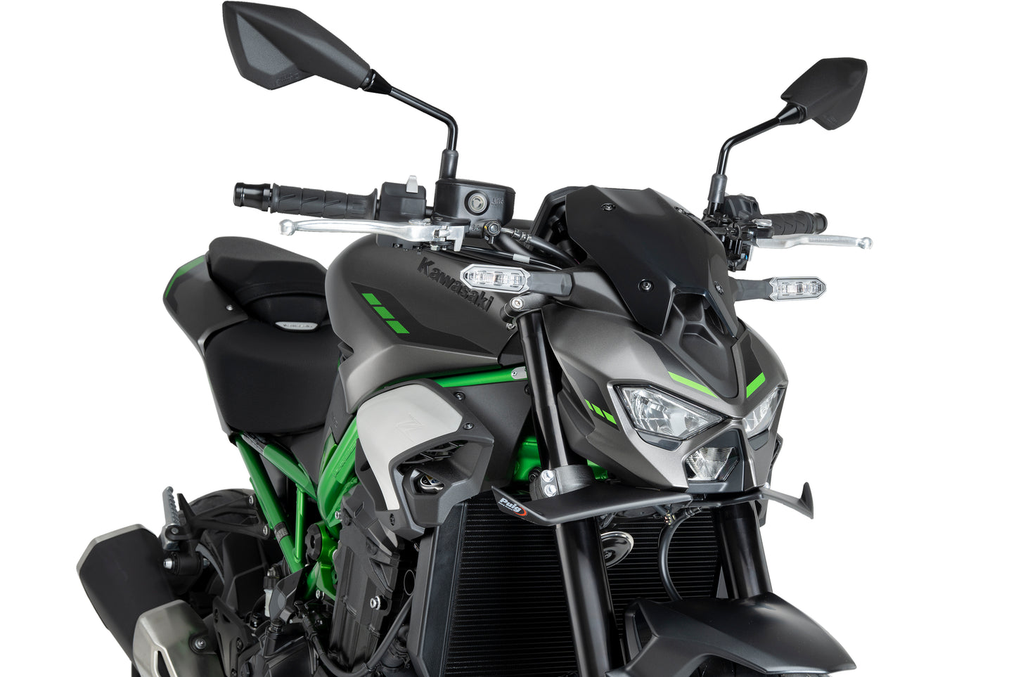 Puig Naked Frontal Spoilers Kawasaki Z900/SE 2025