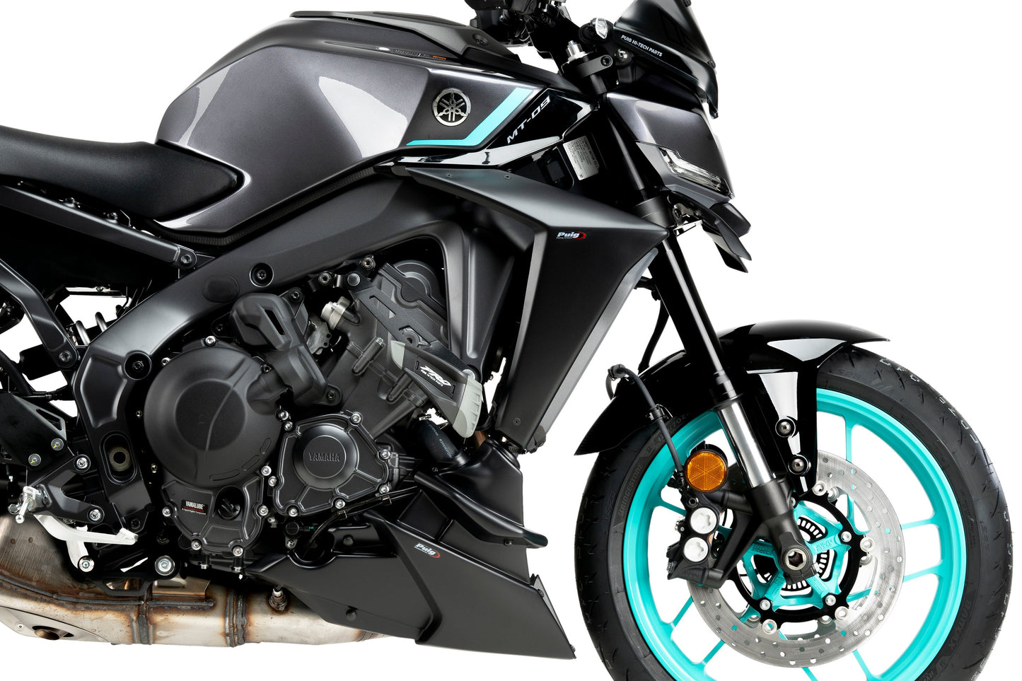 Puig Downforce Naked Front Spoilers Yamaha MT-09, MT-09 SP, MT-09 Y-AMT 2024-2025
