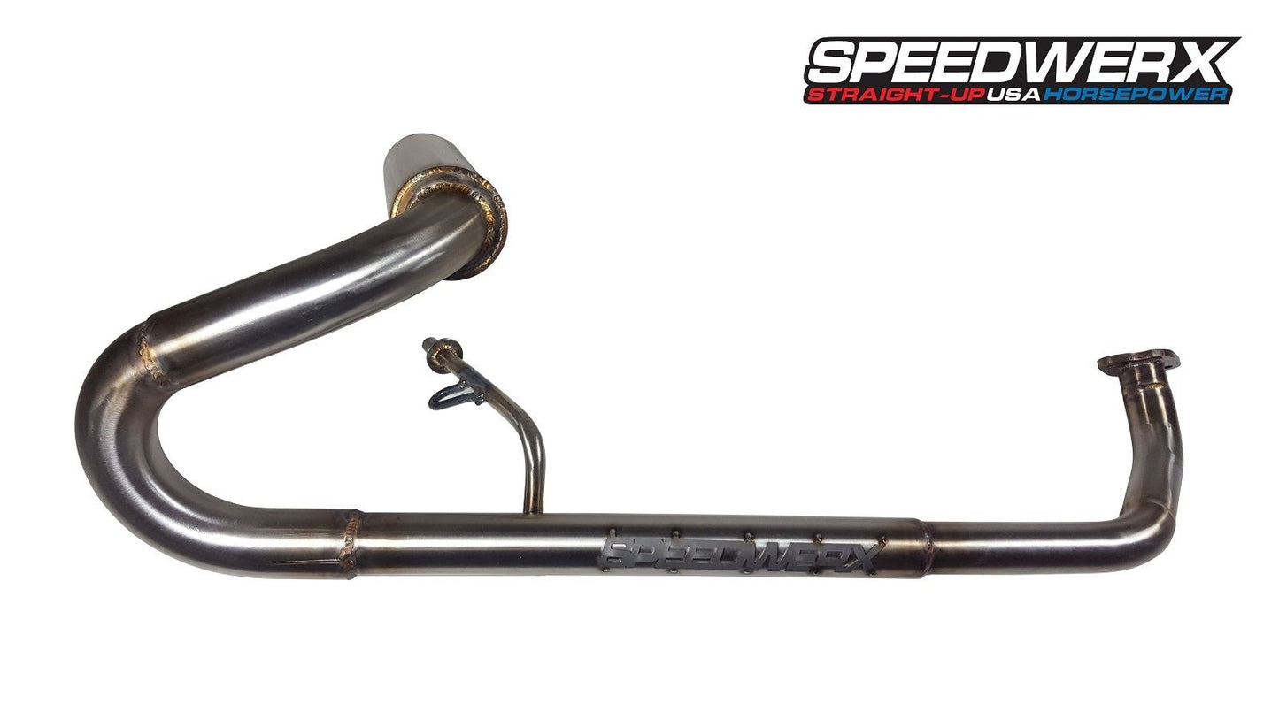 Stainless Steel Exhaust- Race Loud Ski-Doo MXZ 200