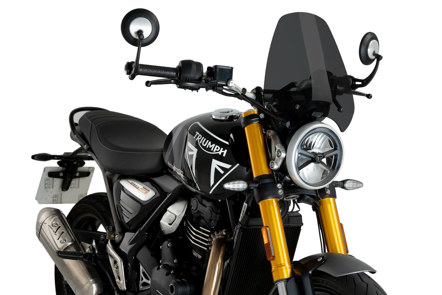 Puig New Generation Windscreen Triumph Scrambler 400X 2024-2025
