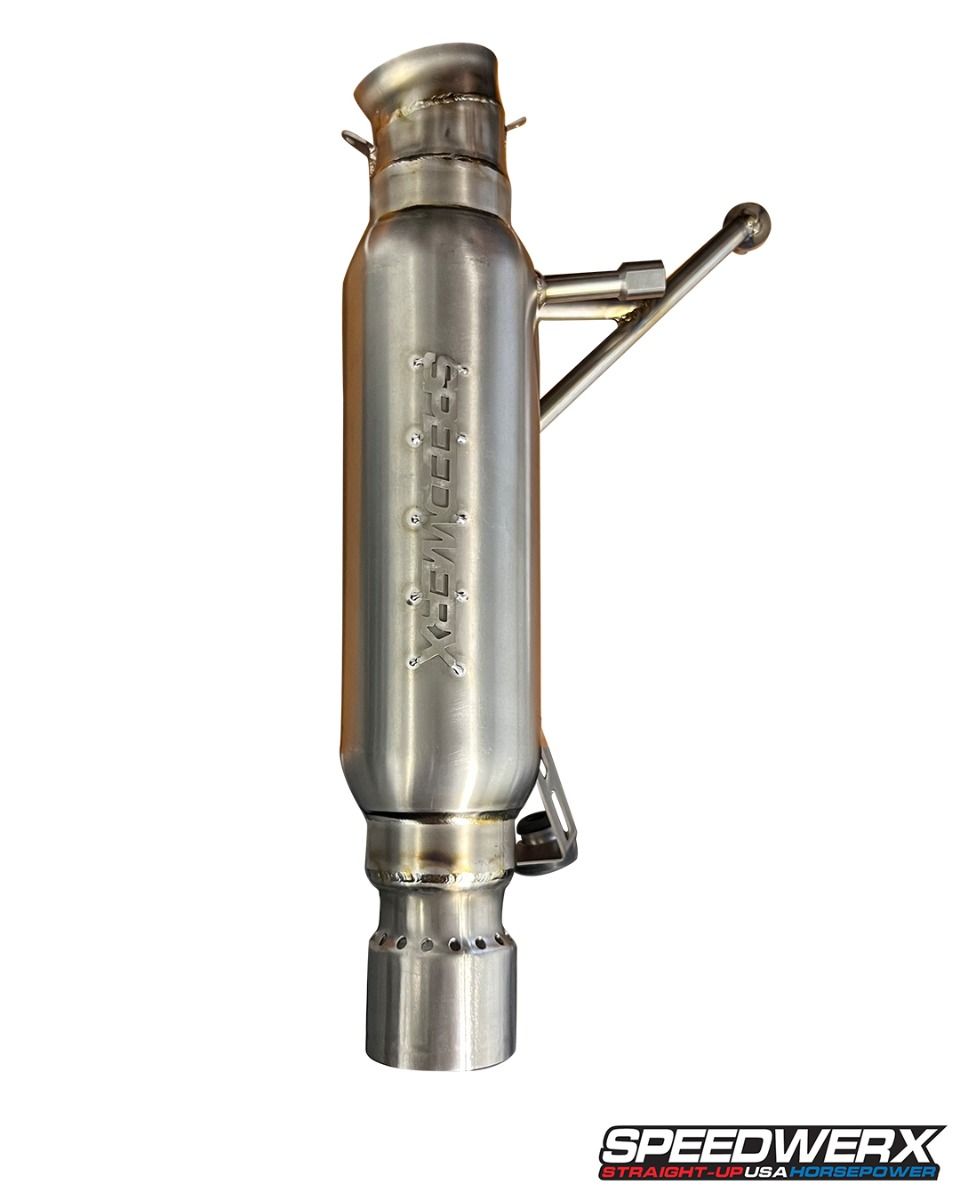 Speedwerx L2 Competition Series Lightweight Muffler Titanium Arctic Cat ZR/RIOT/M 858 C-TEC2 CATALYST Models 2025
