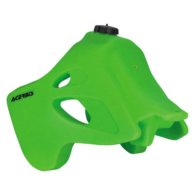 Acerbis Fuel Tank 3.7 Gallon Green – Fits: Kawasaki KLX250R 1993–1997 - Adventure Parts
