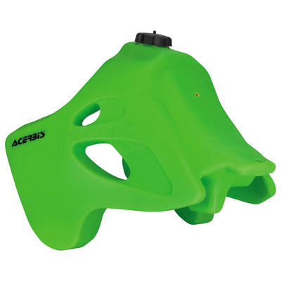 Acerbis Fuel Tank 3.7 Gallon Green Kawasaki KLX300 1998–2007 - Adventure Parts