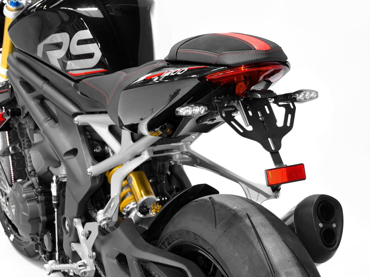 DBK Plate Holder Adjustable License Triumph Speed Triple 1200 2021-2025