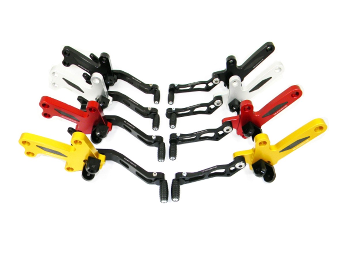 DBK Rearset Adjustable Pilot Ducati Diavel 1200 2011-2018