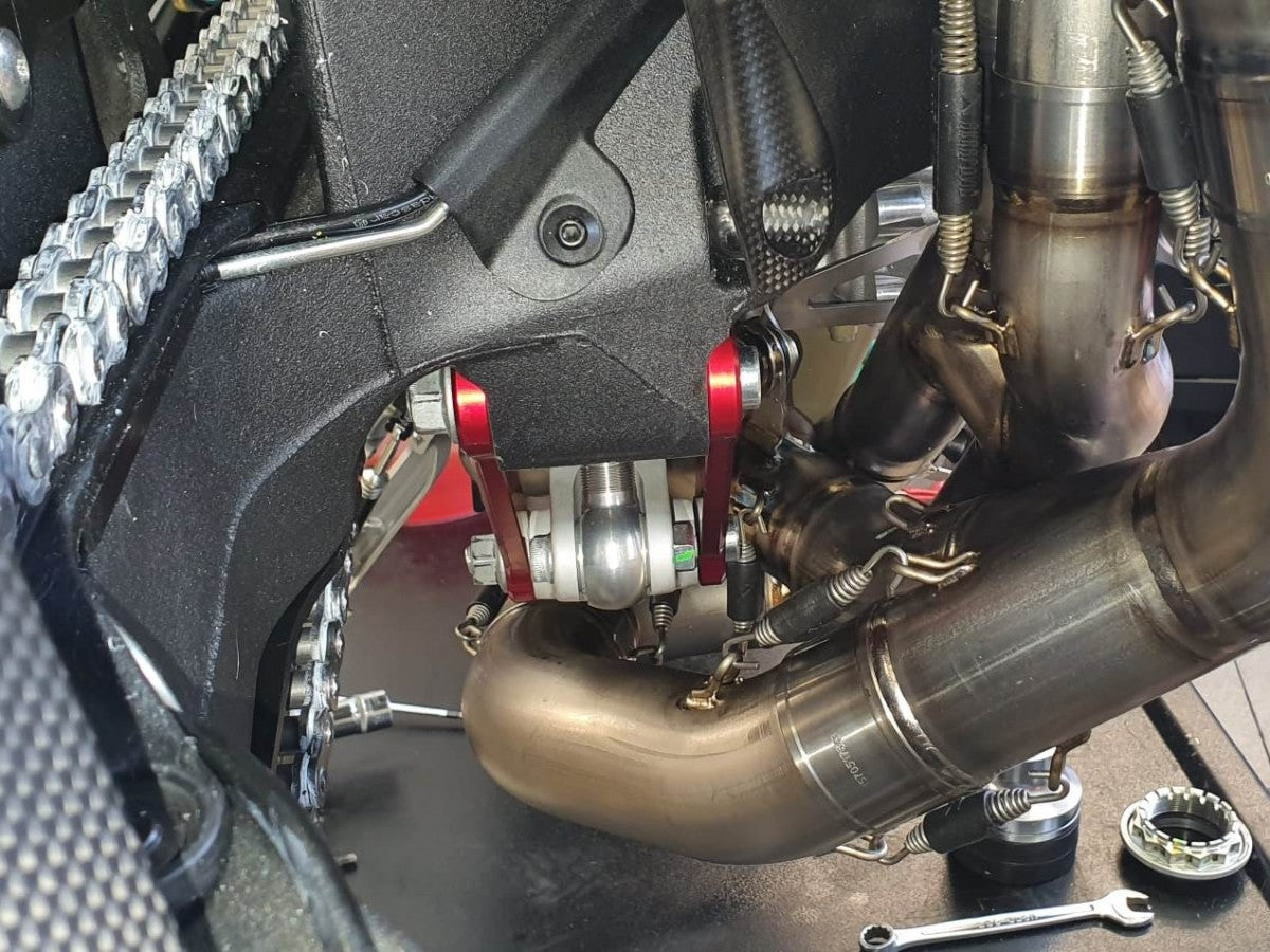 DBK Rear Reaction Rods-16mm. Ducati Streetfighter V4 2020-2024 - Adventure Parts