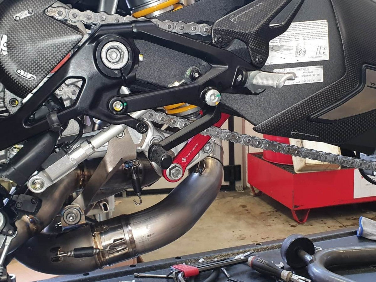 DBK Rear Reaction Rods-16mm. Ducati Streetfighter V4 2020-2024 - Adventure Parts