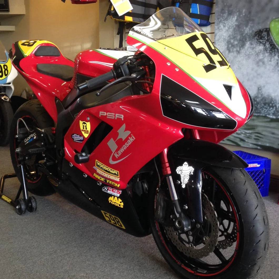 Armour Bodies Race Bodywork Fairings SuperBike Kit Kawasaki ZX6R 2007-2008 - Adventure Parts