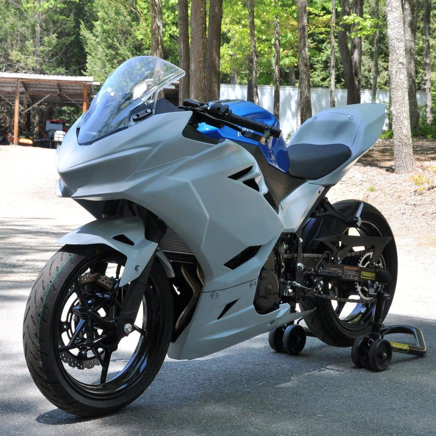 Armour Bodies Race Bodywork Fairings Supersport Kit Kawasaki Ninja 400 2018-2023 - Adventure Parts