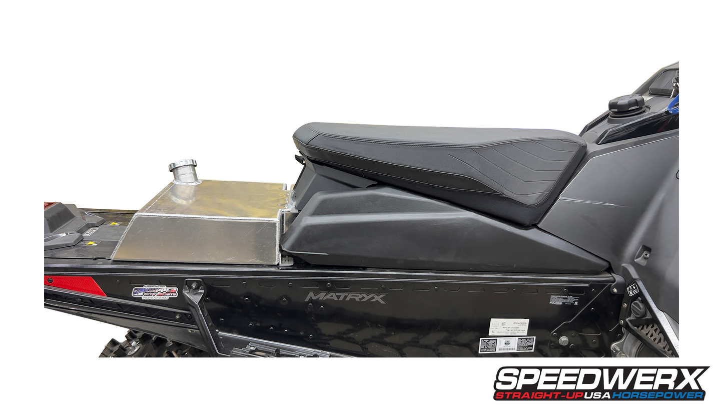 Speedwerx Auxiliary Gas Tank Polaris Matryx Chassis 600/650/850/VR1 Boost Trail Models 2022-2026 - Adventure Parts