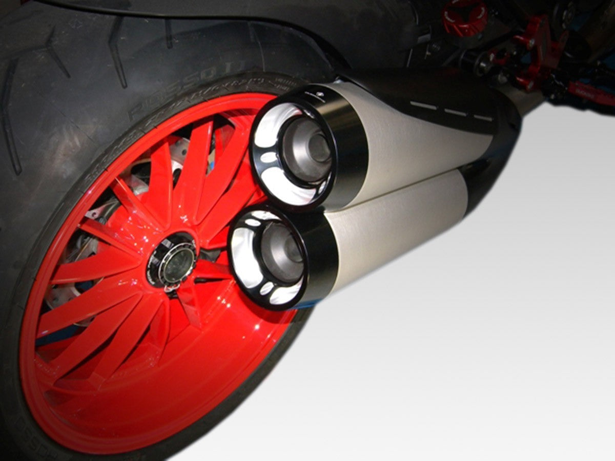 DBK Bottom Exhaust Ducati Diavel 1200 2011-2014