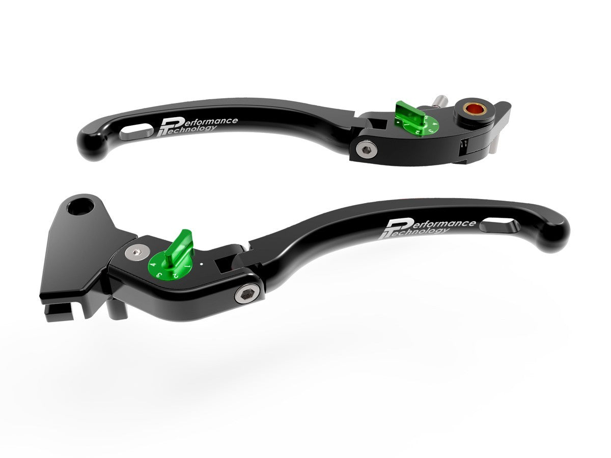 Performance Technology Levers ECO GP1 Adjustable Brake+Clutch Triumph Thruxton 1200 2017-2019