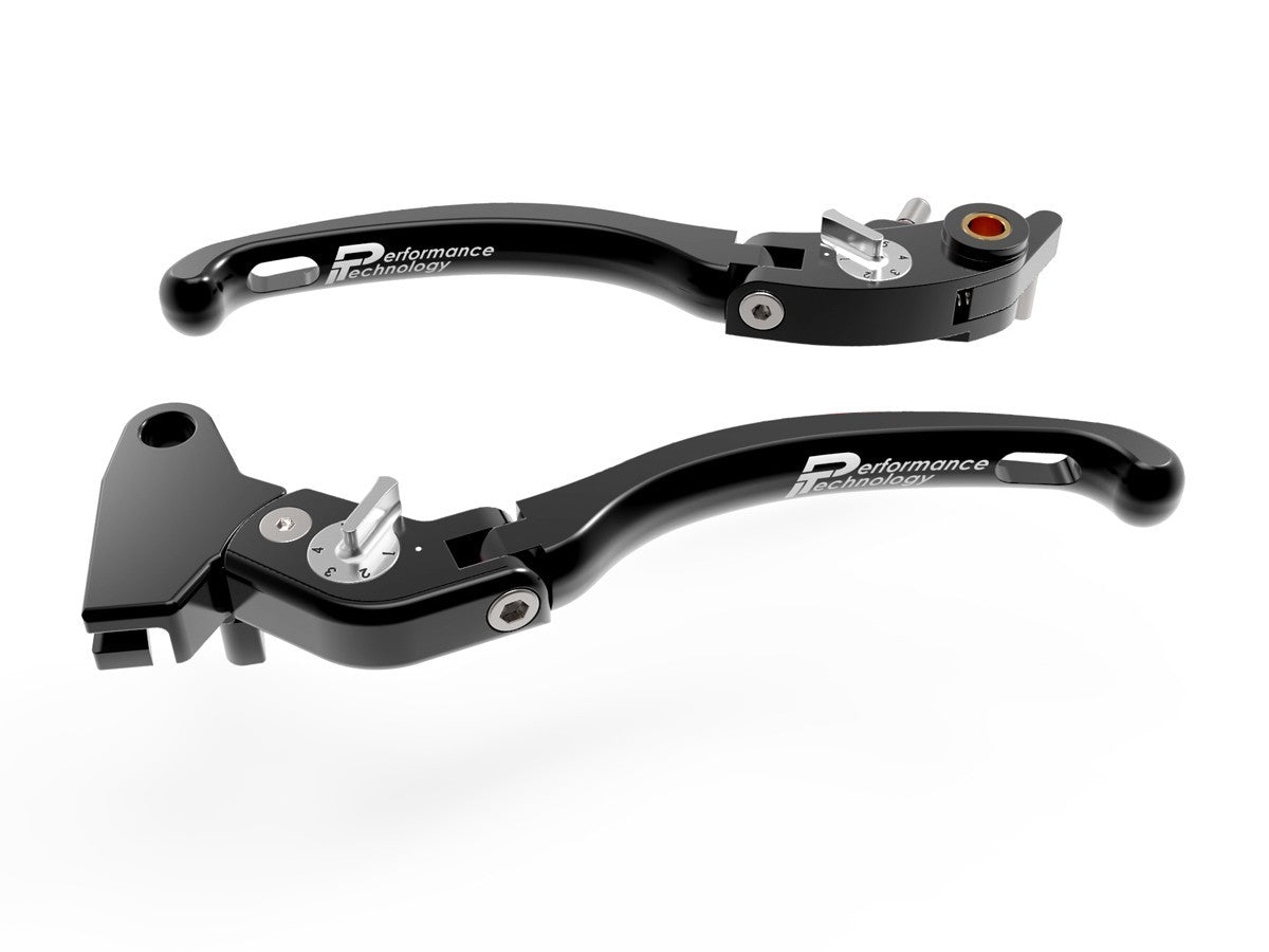 Performance Technology Levers ECO GP1 Adjustable Brake+Clutch Triumph Thruxton 1200 2017-2019