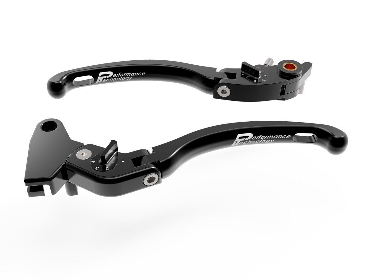 Performance Technology Levers ECO GP1 Adjustable Brake+Clutch Triumph Thruxton 1200 2017-2019