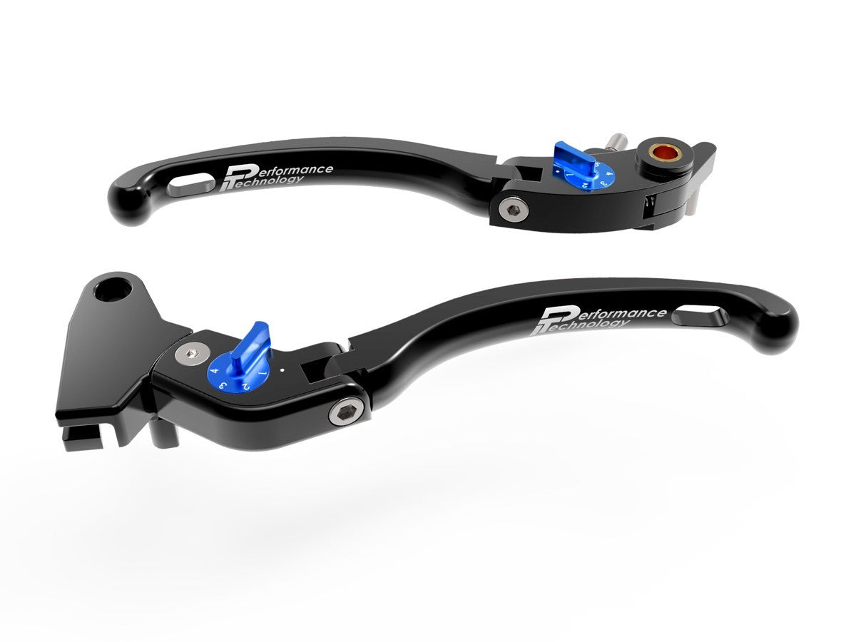 Performance Technology Levers ECO GP1 Adjustable Brake+Clutch Triumph Thruxton 1200 2017-2019