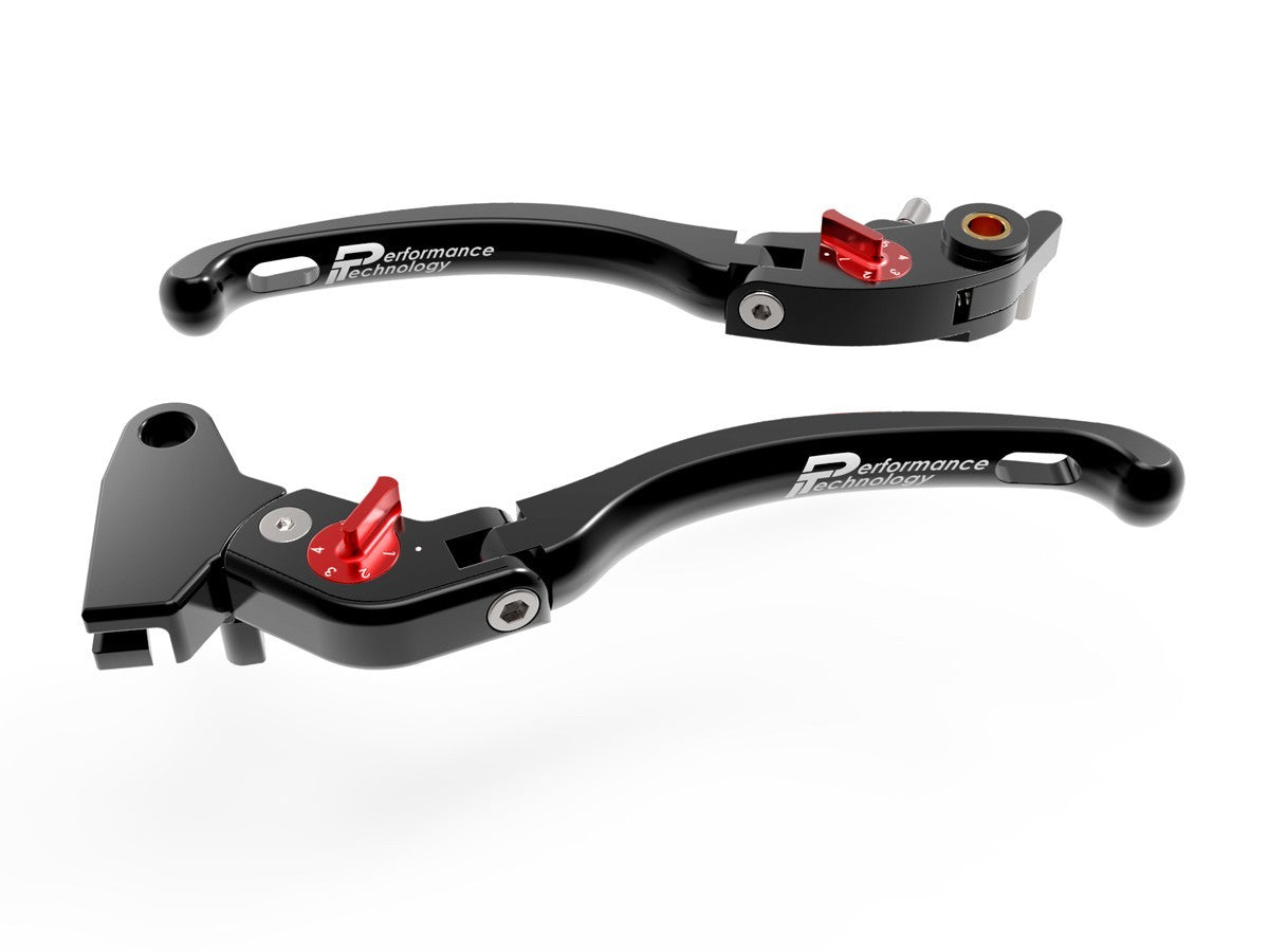 Performance Technology Levers ECO GP1 Adjustable Brake+Clutch Triumph Thruxton 1200 2017-2019