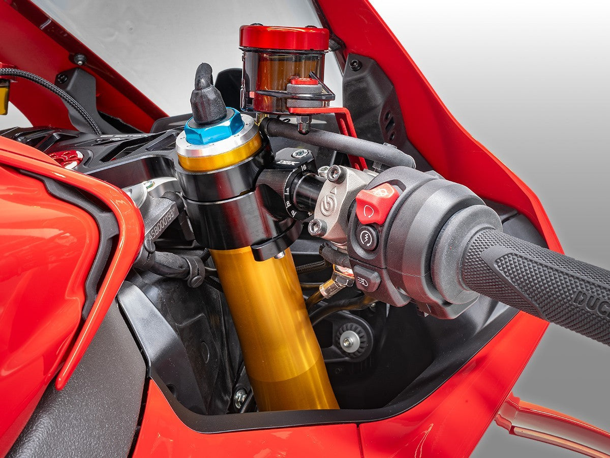 DBK Clip-Ons Adjustable Gp Ducati Panigale V4 2018-2025 - Adventure Parts