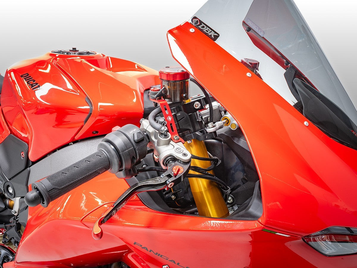 DBK Clip-Ons Adjustable Gp Ducati Panigale V4 2018-2025 - Adventure Parts