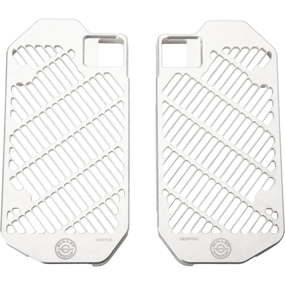 Bullet Proof Designs Radiator Guards Honda CRF250R 2021-2026