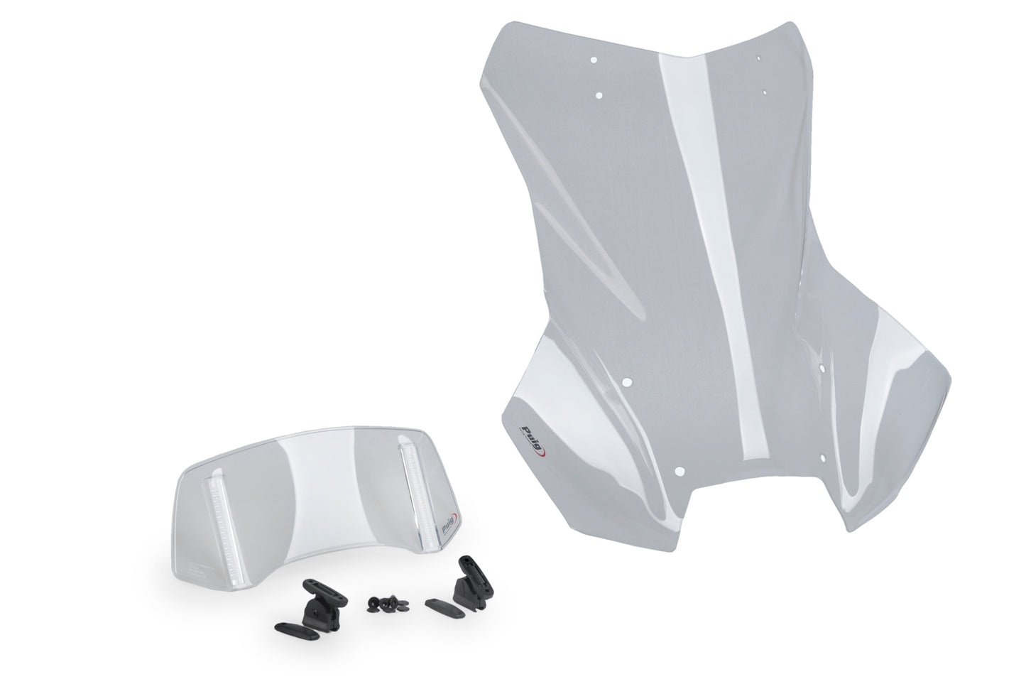 Puig Touring Plus Windshield with Visor Skid Plate 620x526MM BMW R1300GS 2023-2025*