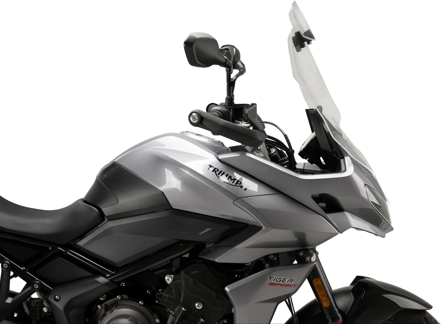 Puig Touring Windscreen w/ Visor Triumph Tiger Sport 660 2022-2025 - Adventure Parts
