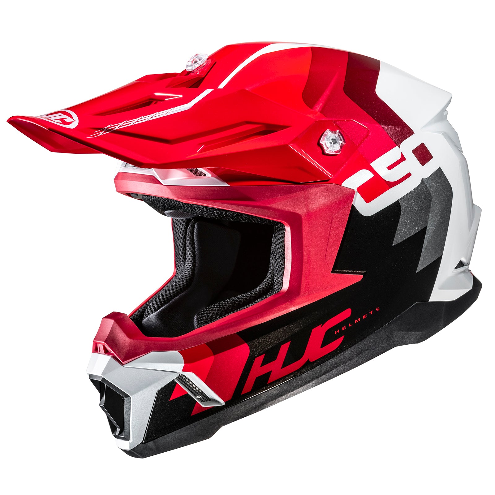 hjc birtbike helmets parts C50 Helmet Medium Semi Flat Black less system allows for quick adjustments to the peak visor HJC CS-MX 2 Drift Helmet