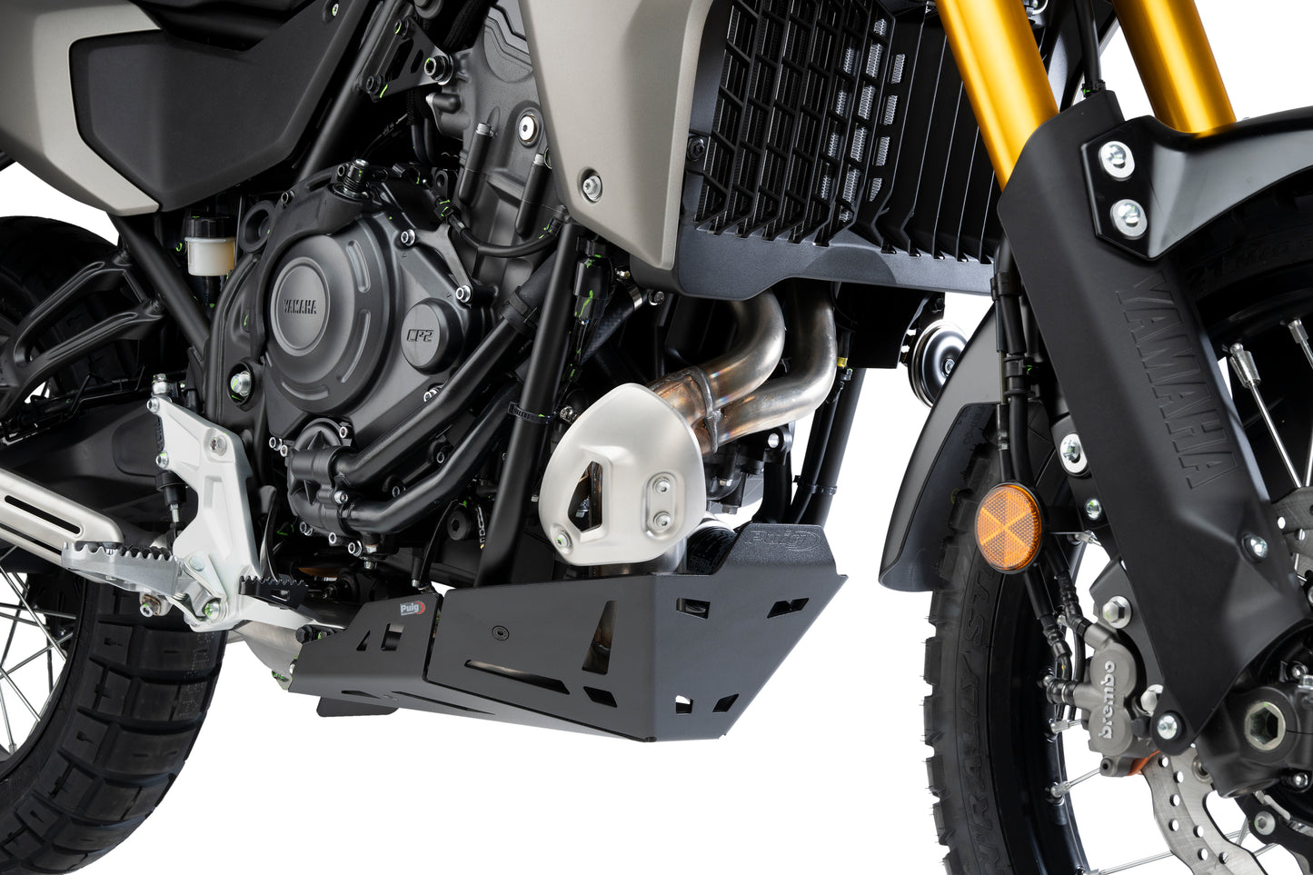 Puig Oil-Carter Guard Skid Plate Yamaha Tenere 700 2019-2025