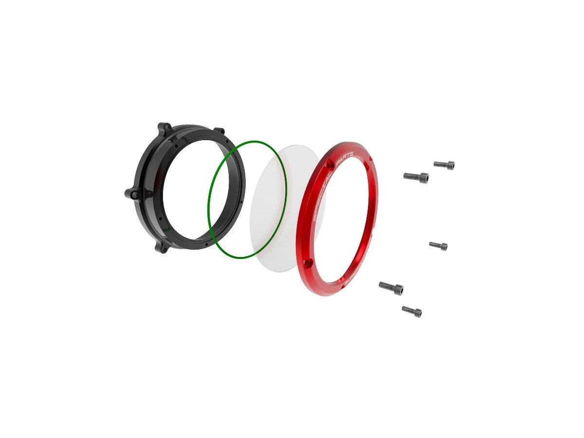 DBK Clutch Cover Clear Ducati Panigale 2012-2024 - Adventure Parts