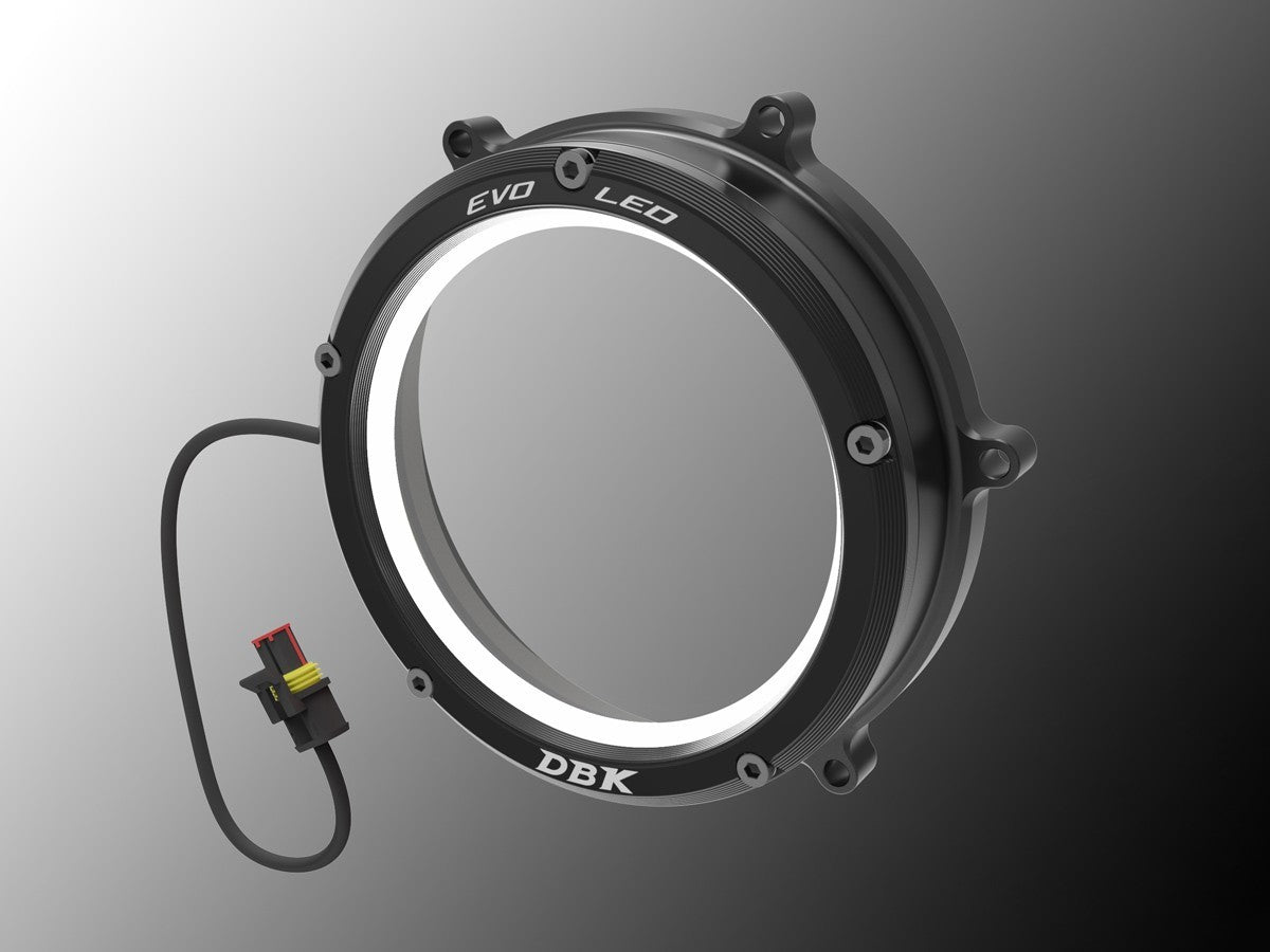DBK Clutch Cover EVO Led Clear Ducati Panigale 2013-2024 - Adventure Parts