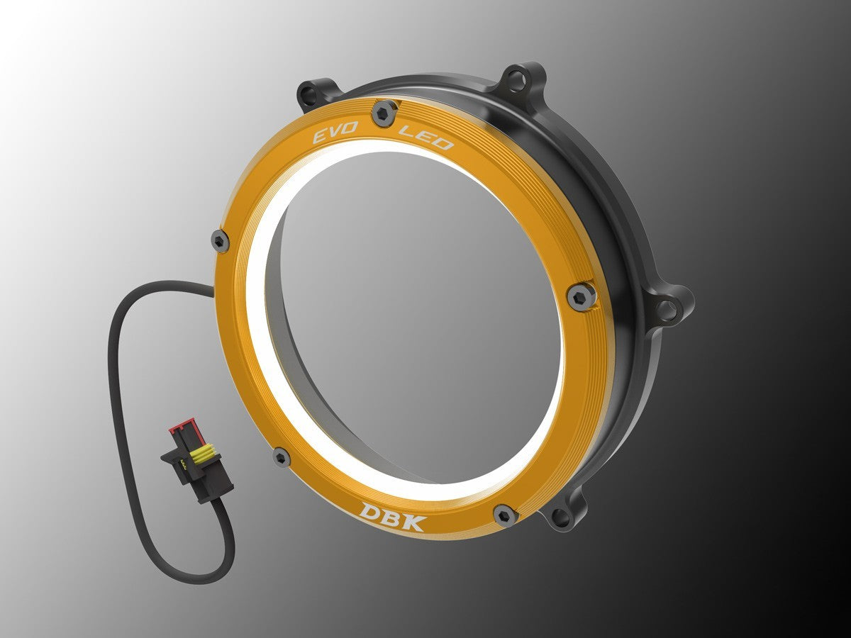 DBK Clutch Cover EVO Led Clear Ducati Panigale 2013-2024 - Adventure Parts