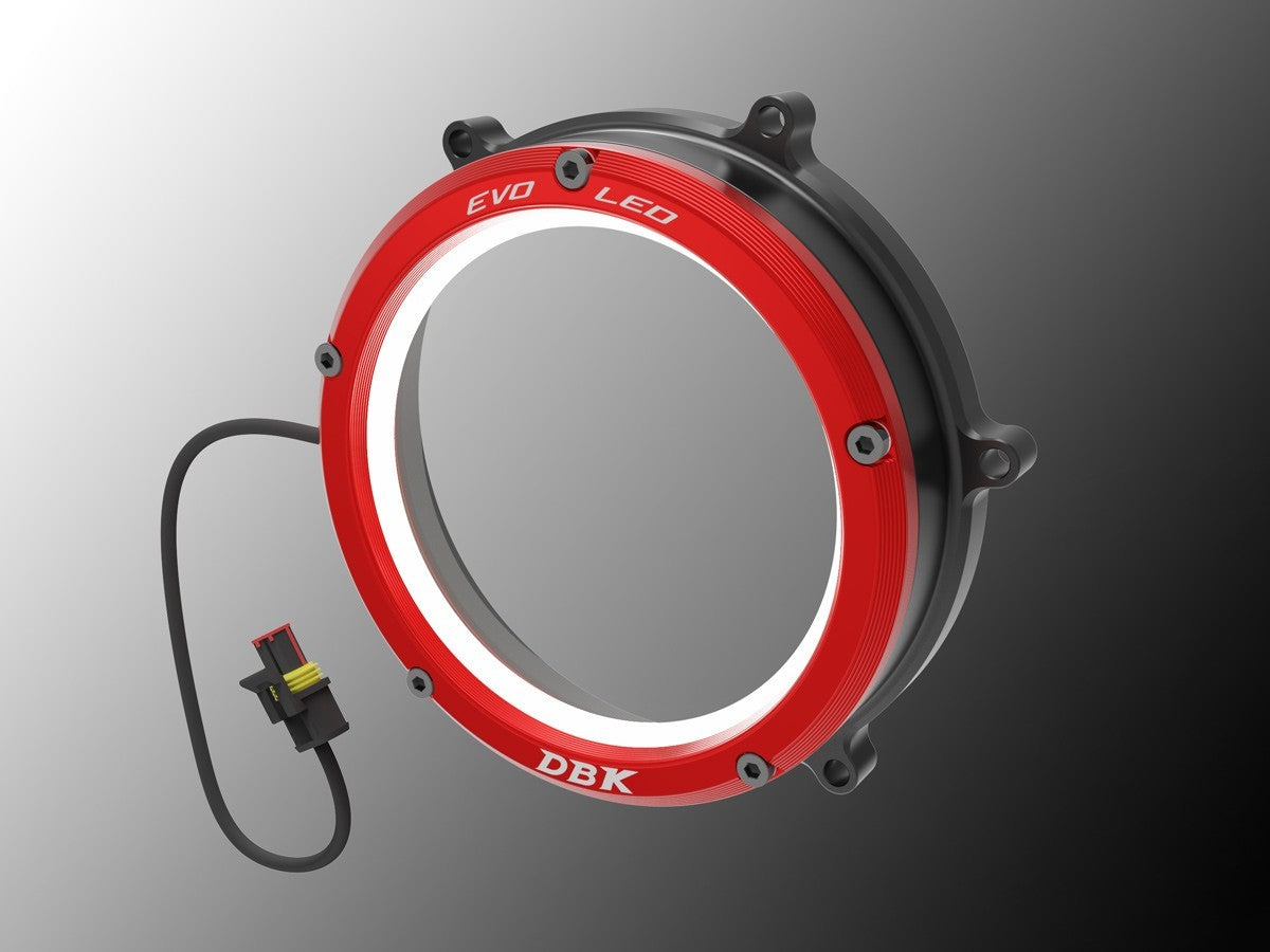 DBK Clutch Cover EVO Led Clear Ducati Panigale 2013-2024 - Adventure Parts