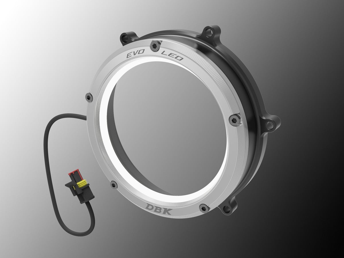 DBK Clutch Cover EVO Led Clear Ducati Panigale 2013-2024 - Adventure Parts