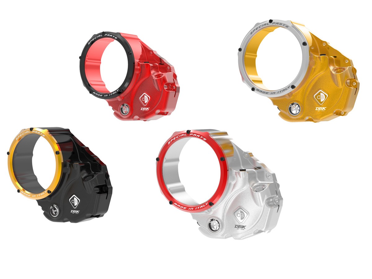 DBK Clear Clutch Cover Oil Bath Ducati Diavel 2011-2018