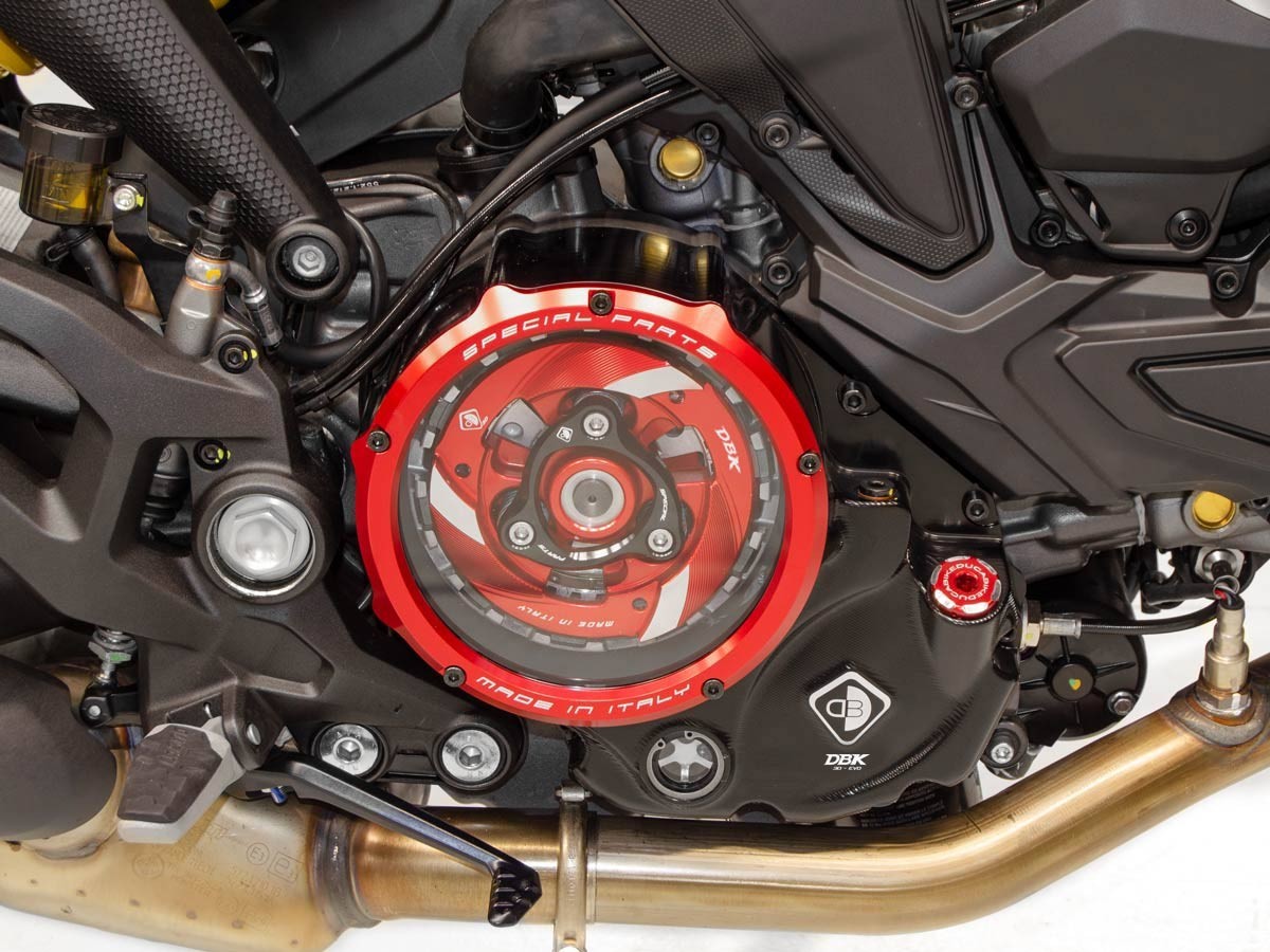 DBK Clear Clutch Cover Oil Bath Ducati Diavel 2011-2018