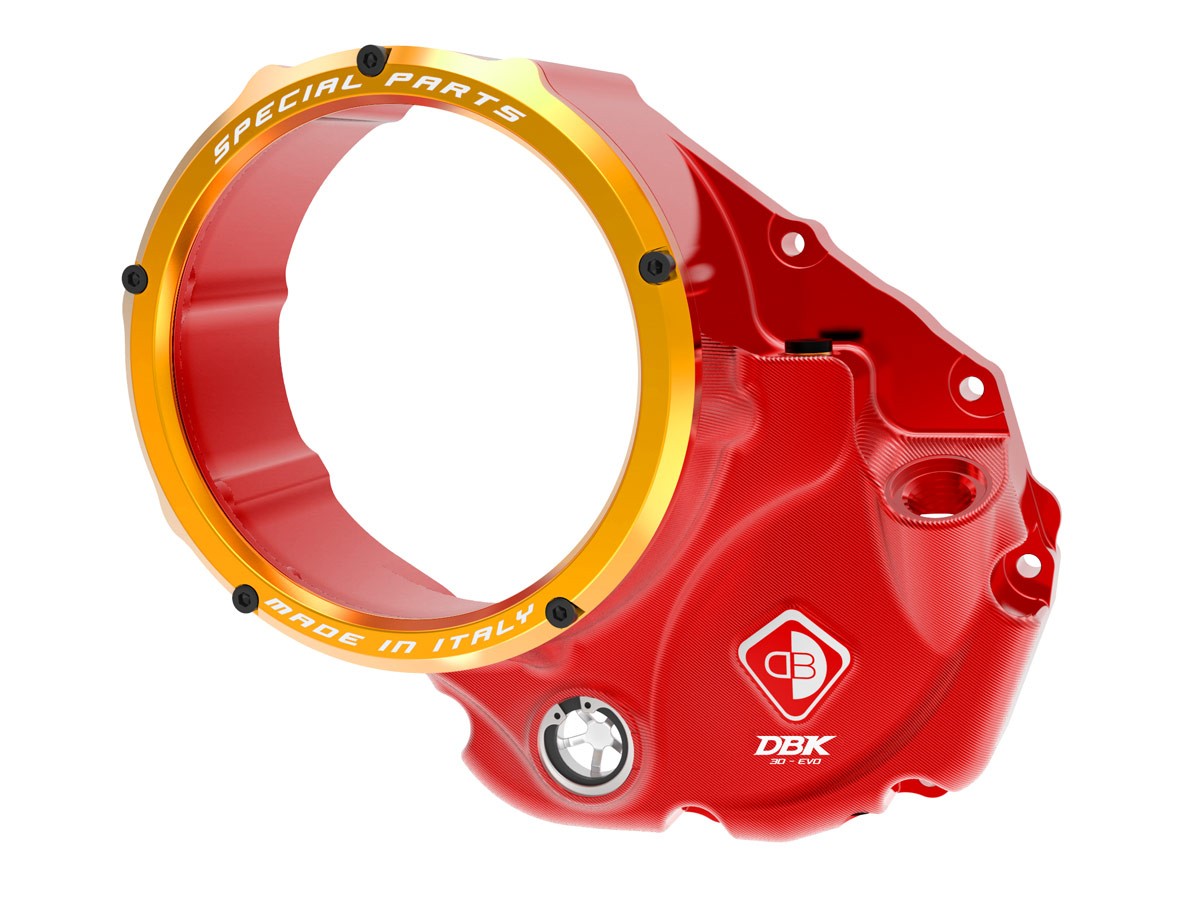 DBK Clear Clutch Cover Oil Bath Ducati Diavel 2011-2018